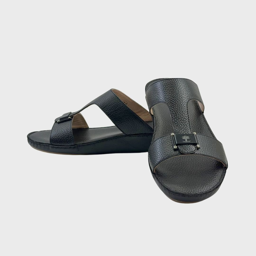 Black Arabic Comfort Sandal