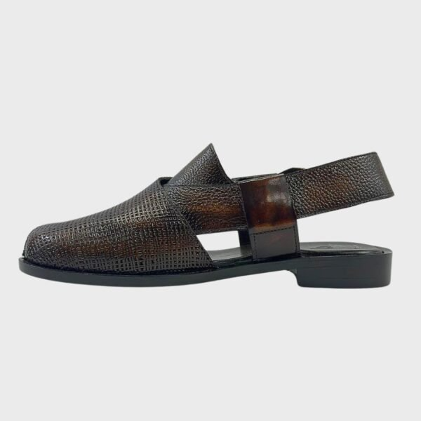WalkinStyles – Stylish Brown Peshawari Chappal