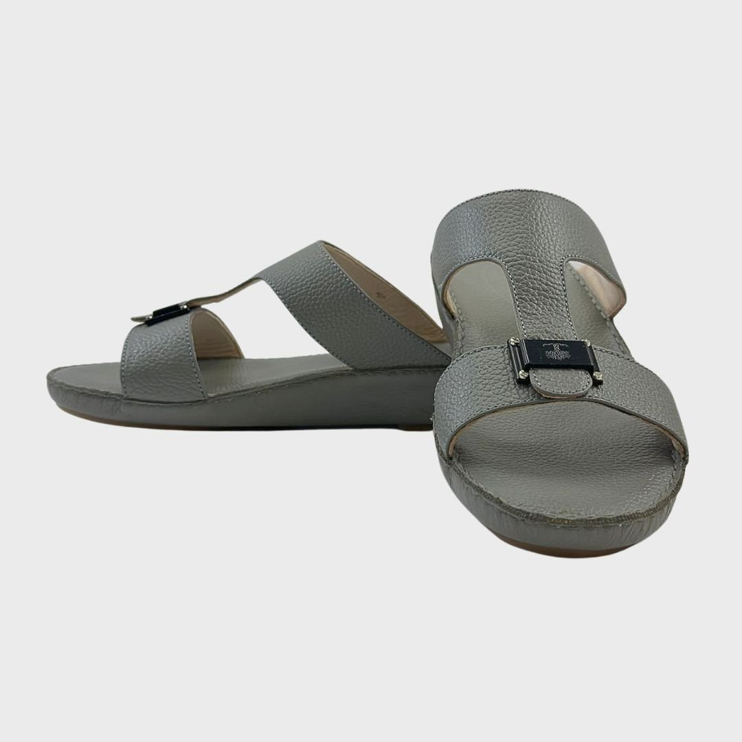 Grey Arabic Comfort Sandal