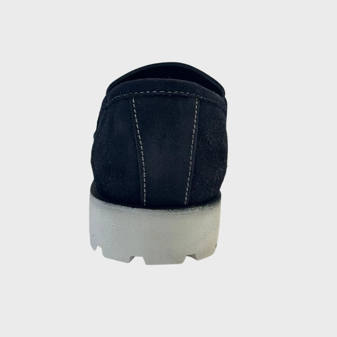 Walk-In Styles—Midnight Suede Signature Loafers